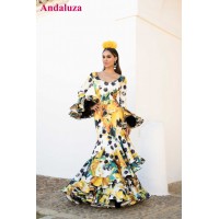 Traje de flamenca Andaluza