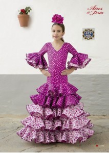 Traje flamenca niña Celia, a partir de 180€