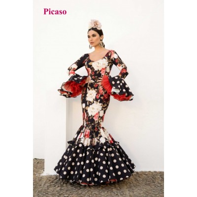 Traje de flamenca Picasso & Tulipan